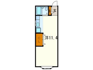 コウヅキハイツの物件間取画像